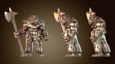 3D модель Алебарды-медведи (STL)
