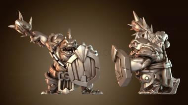 3D модель Защитники оплота (STL)