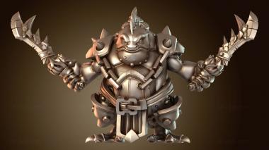 3D модель Защитники оплота Железные Воины (STL)