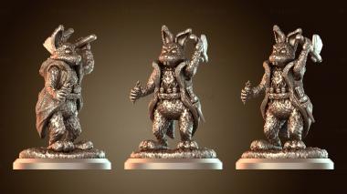 3D модель Охотник на кроликов (STL)