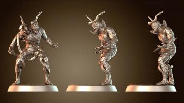 3D модель Мумия воина из погребенной гробницы (STL)
