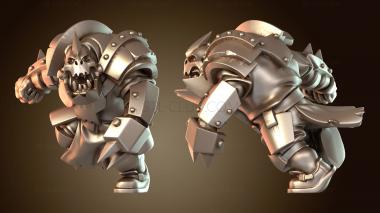 3D модель Быстрые и ловкие удары (STL)