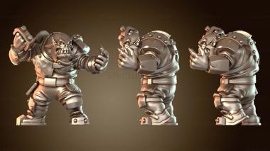 3D модель Крутой Блицас Лайнмен А (STL)