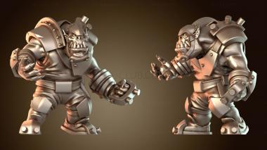 3D модель Крутой Блицас Лайнмен Д (STL)