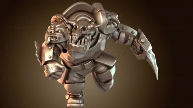 3D модель Звездный игрок Burly Blitzas (STL)