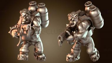3D модель Burna Boyz Space Ork Flamer (STL)