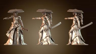 3D модель BUSHIDO SOUL REAPER SHAMIKA (STL)