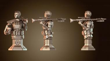 3D модель Подсумок с боеприпасами штурмовика смерти Bust (STL)