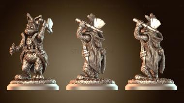 3D модель Бюст Лунного Рыцаря (STL)