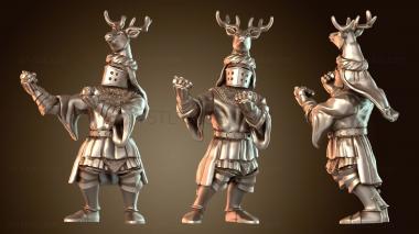 3D модель Кабальеро сьерво (STL)