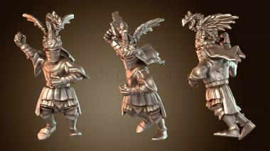 3D модель Кабальеро дракон (STL)
