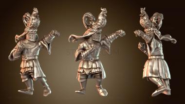 3D модель Кабальеро галло (STL)