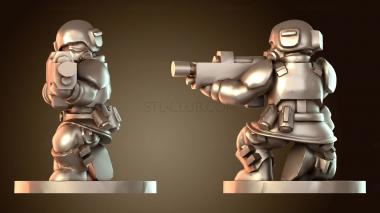 3D модель Кадийская пехота (STL)