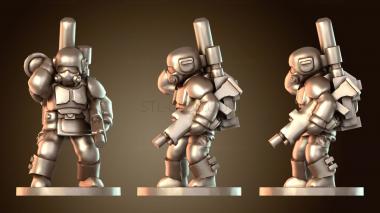 3D модель Кадийская пехота (STL)