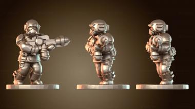 3D модель Кадианские пехотинцы ig fl Wild (STL)