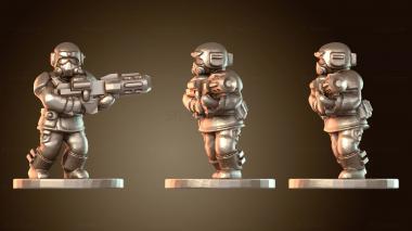 3D модель Кадианской пехоты ig mg Wary (STL)