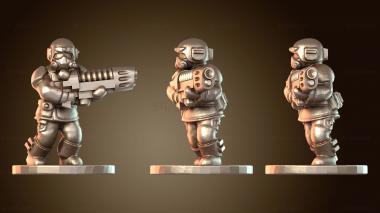 3D модель Кадианской пехоте ig pg Wise (STL)