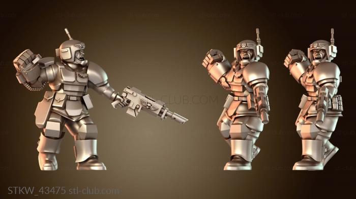 Сержант Кадианского пехотного отряда Энгри