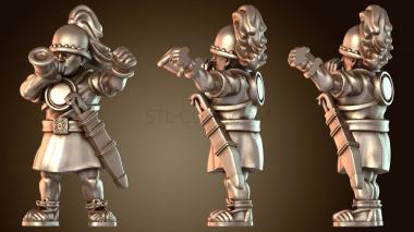 3D модель Музыкант Каэтрати (STL)