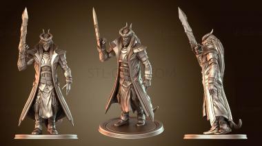 3D модель Кай Тифлинг Хексблейд (STL)