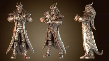 3D модель Кай Тифлинг Хексблейд Кин (STL)