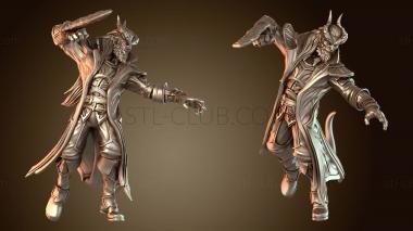 3D модель Кай Тифлинг Гордый Ведьмин Клинок (STL)