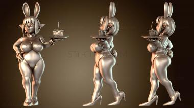 3D модель Наряд Кэмми Уайт из Street Fighter VI и Bunnyg (STL)