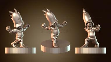 3D модель Кампо чёрный гоблин ок (STL)