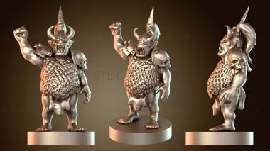 3D модель Кампо черный орк ок (STL)