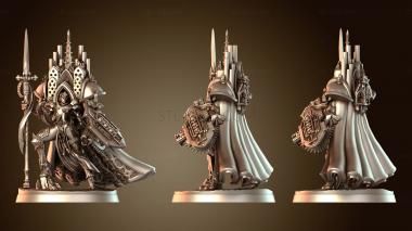 3D модель Канонисса Эфемерида в доспехах Святость Грим Да (STL)
