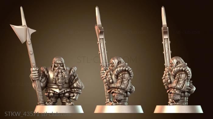 Military Capritor Dwarf Poleaxe Variable