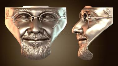 3D модель Шлем капитана Эноха Галактический арсенал Дэйва Филони (STL)