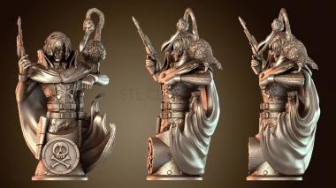 3D модель Бюст капитана Харлока (STL)
