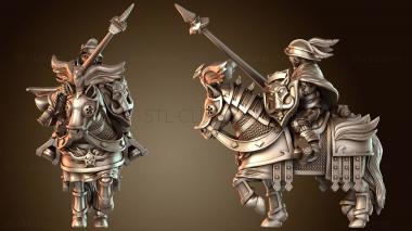3D модель Капитан Лошадь Женское Копье (STL)
