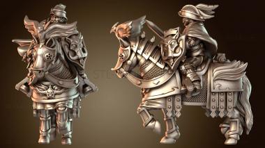 3D модель Капитан Конь Мужской Меч (STL)