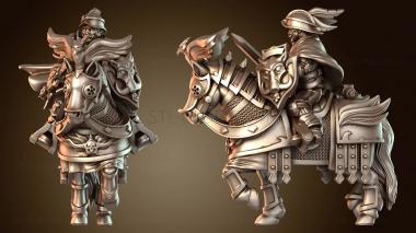 3D модель Капитан Конь Мужской Меч (STL)