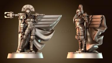 3D модель Капитан Ирдия, Полиция Веры, Инквизитор Мрачной Тьмы (STL)
