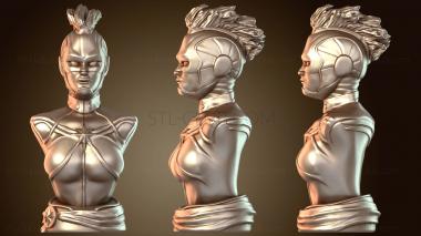 3D модель Бюст Капитана Марвел (STL)