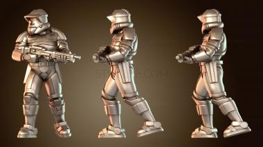 3D модель Капитан Валиант (STL)