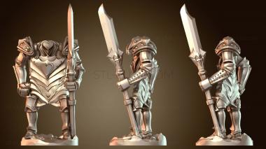 3D модель Карточные Воины Стражи Червей (STL)