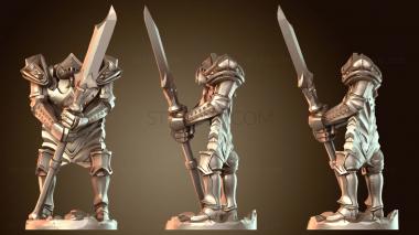 3D модель Карточные Воины Стражи Пики (STL)