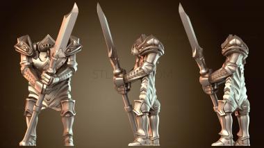 3D модель Карточные Воины Стражи Пики (STL)