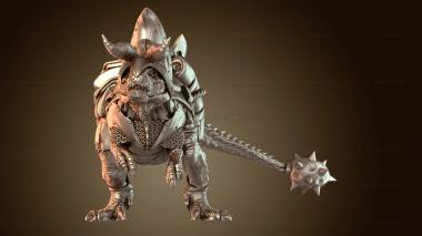 3D модель Карнотавр Маунт-Хьюдж (STL)