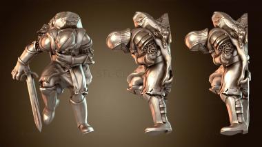 3D модель Потери Воины Тишина (STL)
