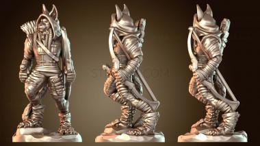 3D модель Кошачий народ (STL)