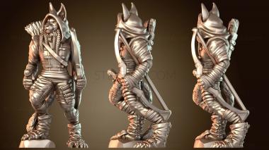 3D модель Кошачий народ (STL)