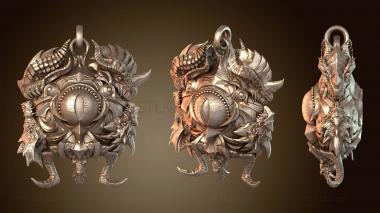 3D модель Cataclysm The Chromatic Props Ожерелье Реквизит (STL)