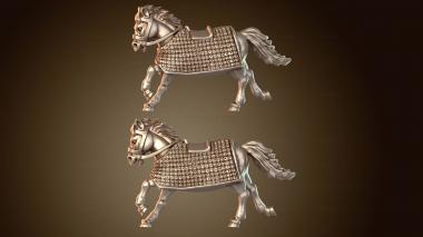 3D модель Катафракты Конь Смелый (STL)