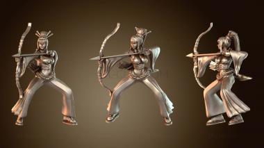 3D модель Охотница на кошек B (STL)