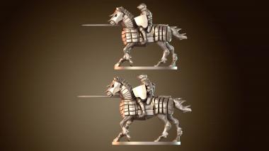 3D модель Кавалерский турнир (STL)